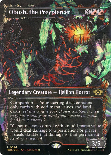 Obosh, the Preypiercer (184) - Multiverse Legends (MUL)