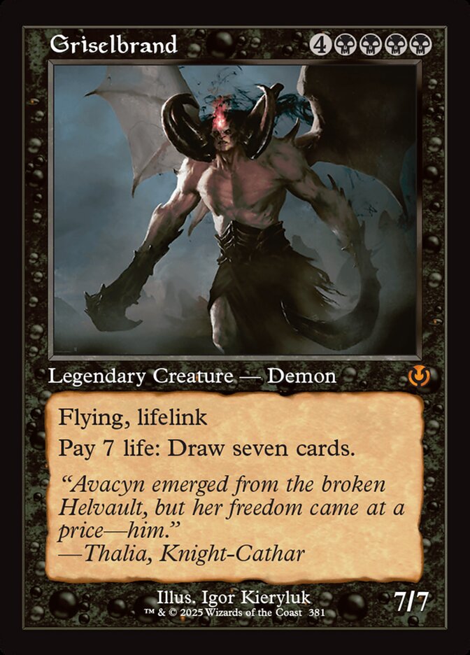 Griselbrand - [Foil, Retro Frame] Innistrad Remastered (INR)
