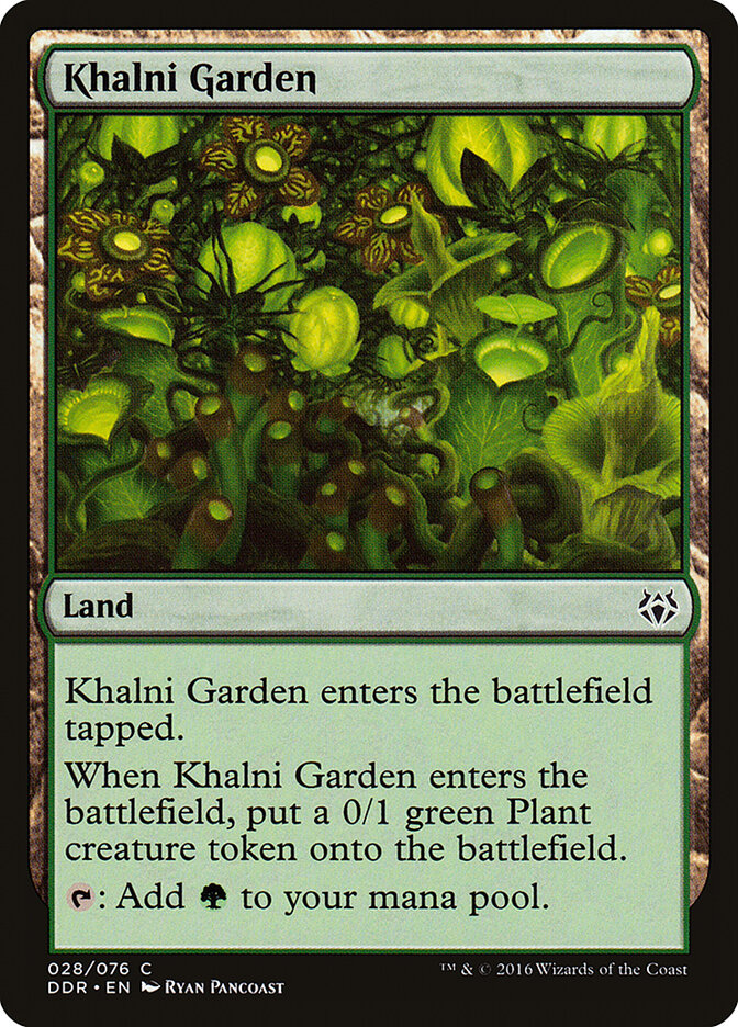 Khalni Garden (28) - Duel Decks: Nissa vs. Ob Nixilis (DDR)