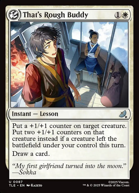 That's Rough Buddy (87) - Avatar: The Last Airbender Eternal (TLE)