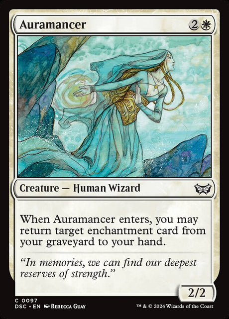 Auramancer (97) - Duskmourn: House of Horror Commander (DSC)
