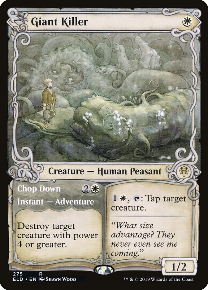 Giant Killer // Chop Down (275) - Throne of Eldraine (ELD)