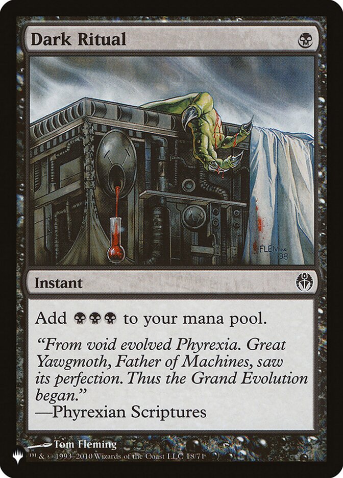 Dark Ritual (DDE-18) - The List (PLST)