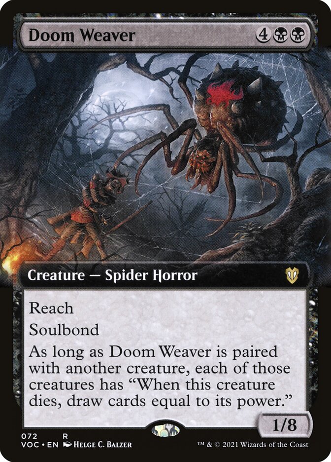 Doom Weaver (72) - Crimson Vow Commander (VOC)