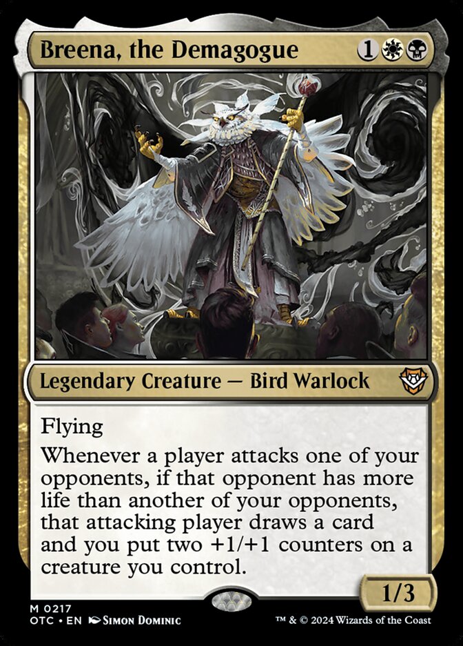 Breena, the Demagogue (217) - Outlaws of Thunder Junction Commander (OTC)