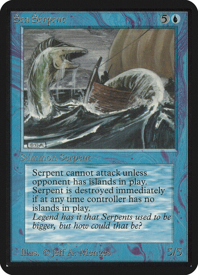 Sea Serpent (76) - Limited Edition Alpha (LEA)