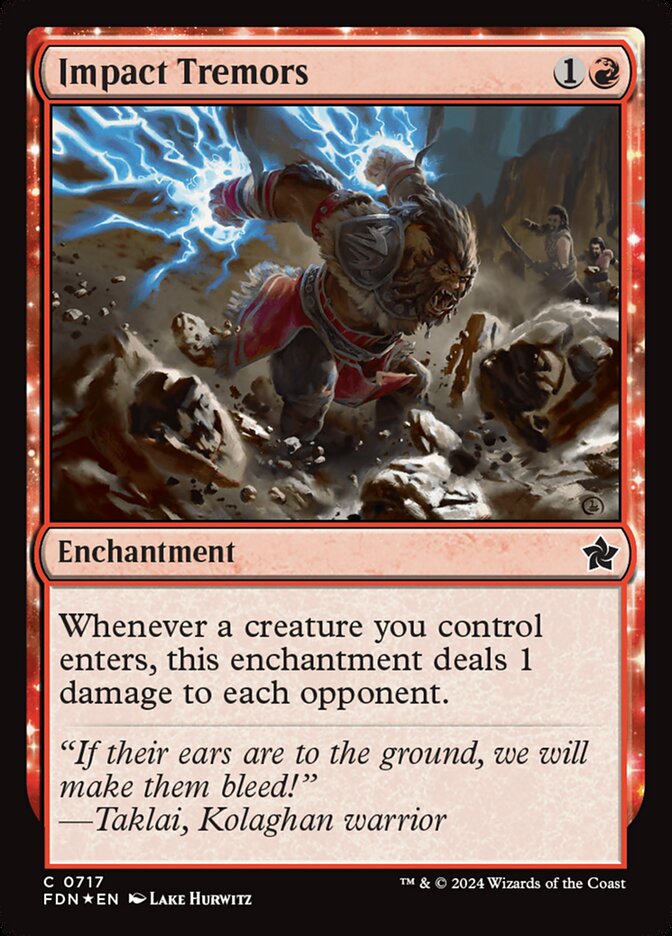 Impact Tremors (717) - Foundations (FDN)