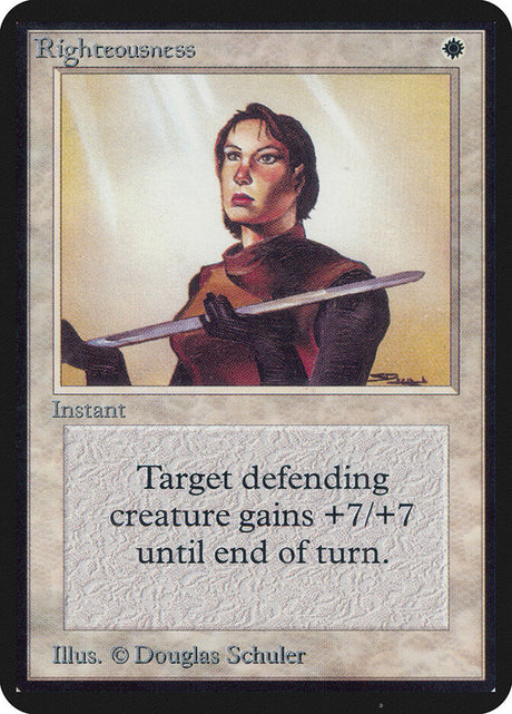 Righteousness (36) - Limited Edition Alpha (LEA)