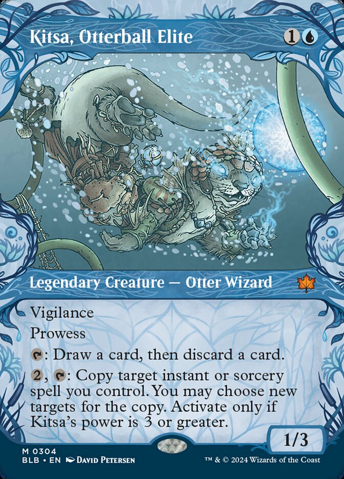 Kitsa, Otterball Elite - [Foil, Showcase] Bloomburrow (BLB)