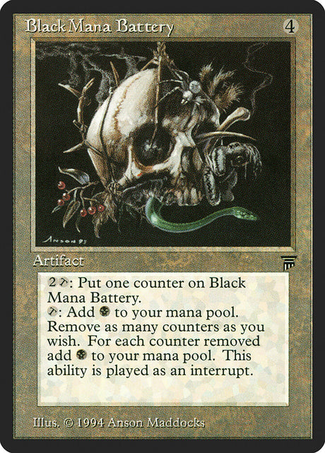 Black Mana Battery (274) - Legends (LEG)