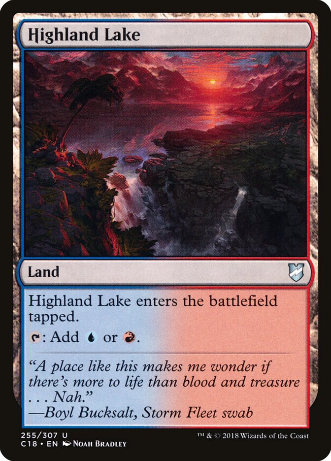 Highland Lake (255) - Commander 2018 (C18)