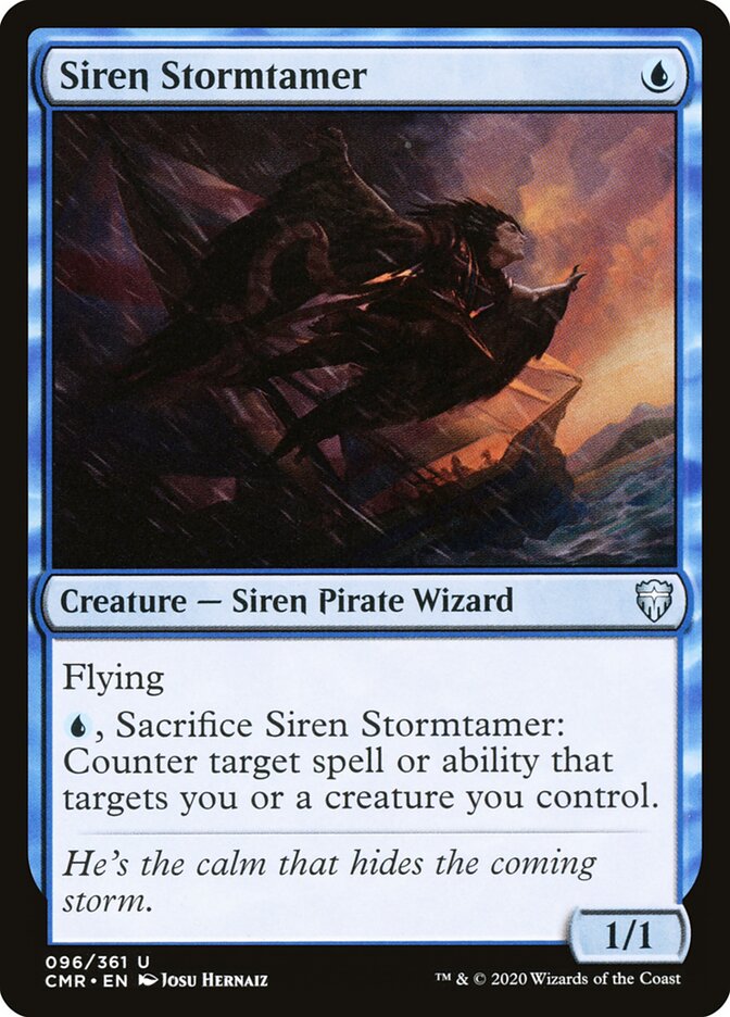 Siren Stormtamer (96) - Commander Legends (CMR)
