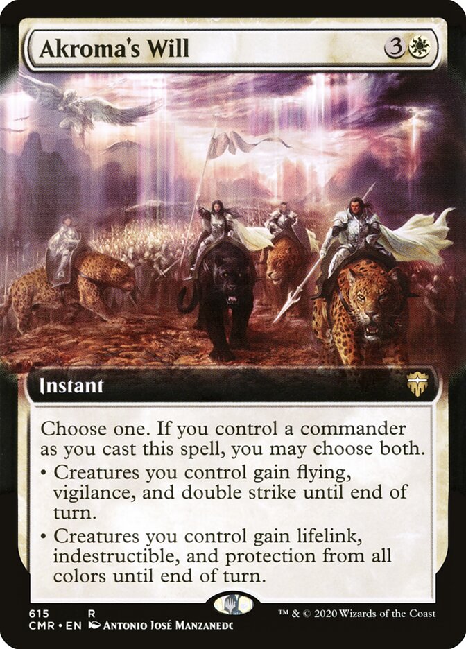 Akroma's Will (615) - Commander Legends (CMR)