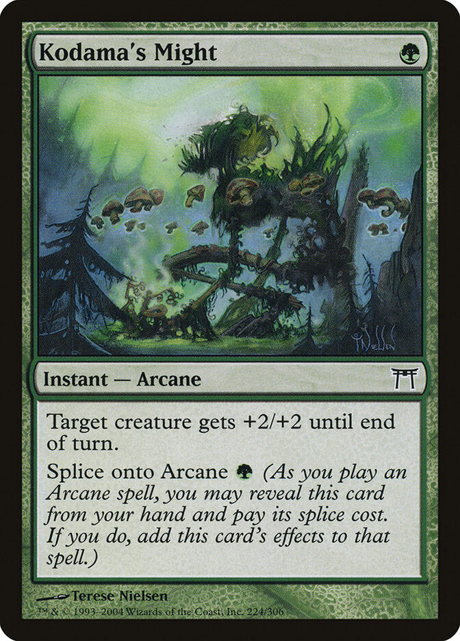 Kodama's Might (224) - Champions of Kamigawa (CHK)