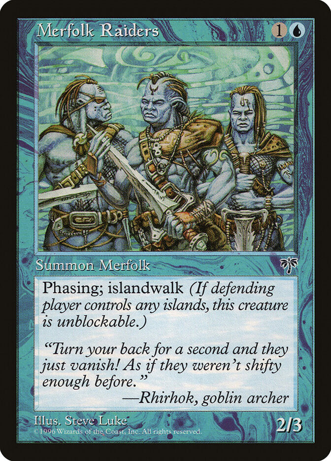 Merfolk Raiders (75) - Mirage (MIR)