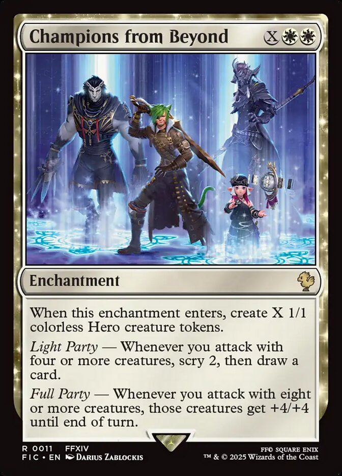 Champions from Beyond (11) - [Surge Foil] Final Fantasy Commander (FIC)