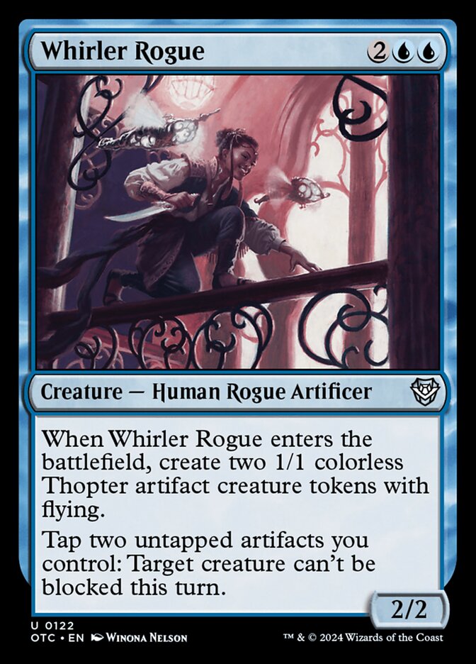 Whirler Rogue (122) - Outlaws of Thunder Junction Commander (OTC)