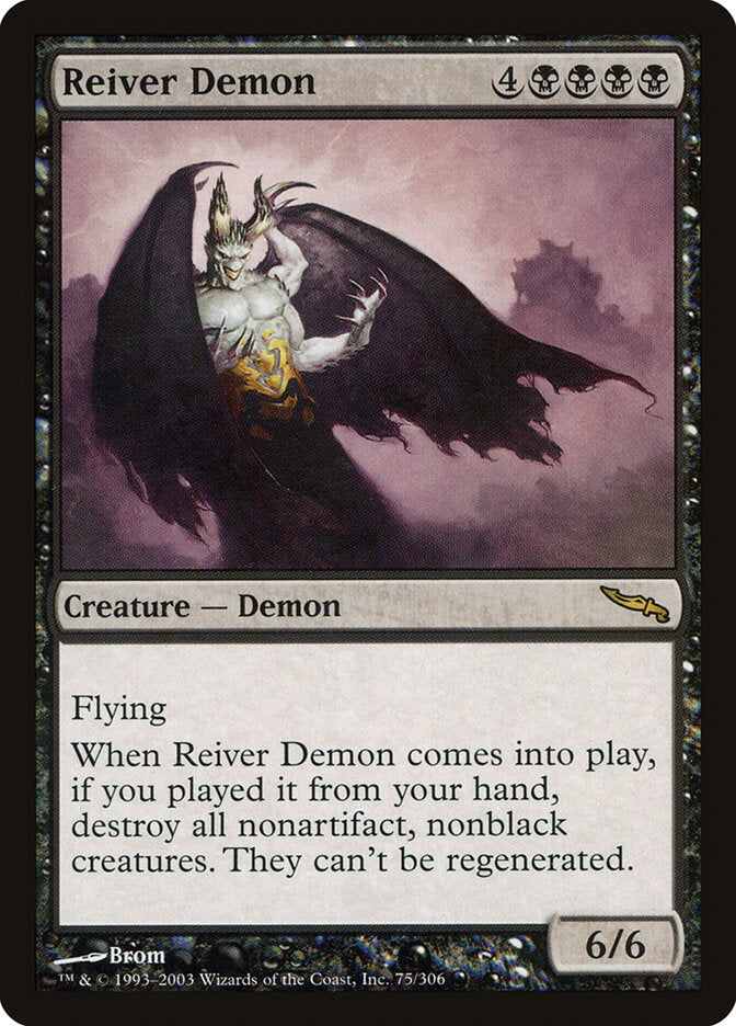 Reiver Demon (75) - Mirrodin (MRD)