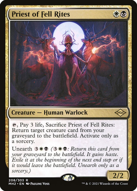Priest of Fell Rites (208) - Modern Horizons 2 (MH2)