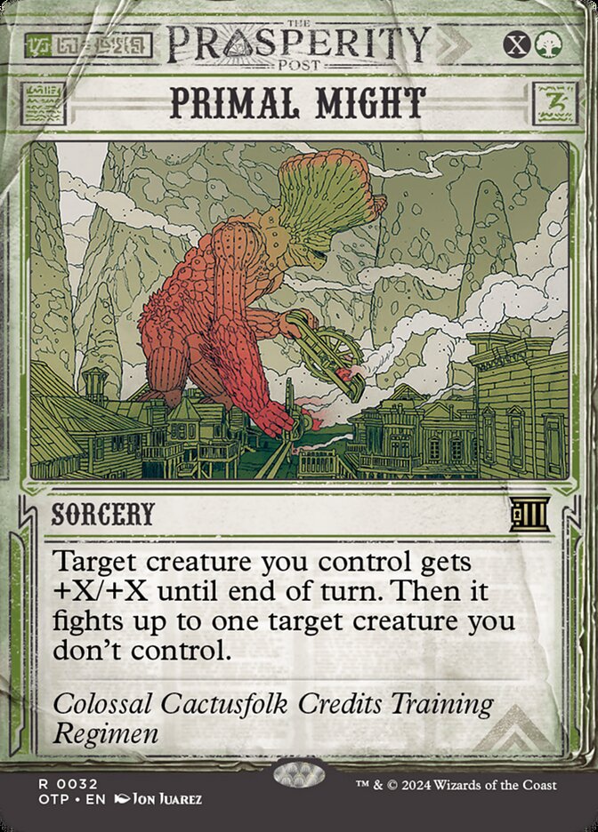 Primal Might (32) - Breaking News (OTP)