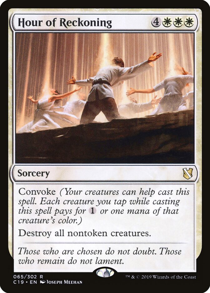 Hour of Reckoning (65) - Commander 2019 (C19)