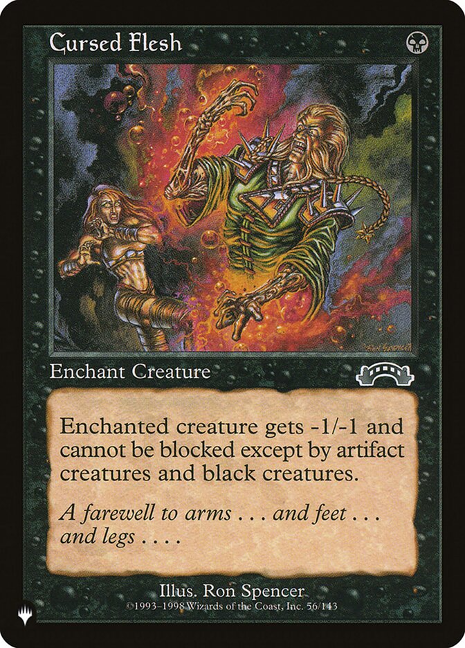 Cursed Flesh (EXO-56) - The List (PLST)