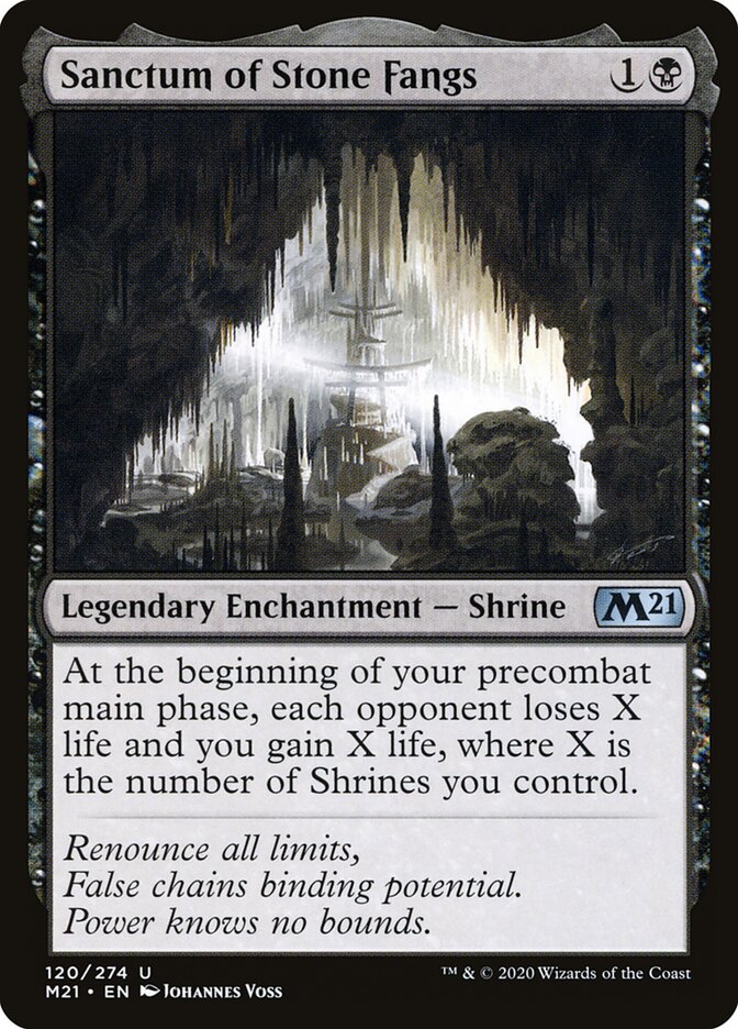 Sanctum of Stone Fangs (120) - Core Set 2021 (M21)