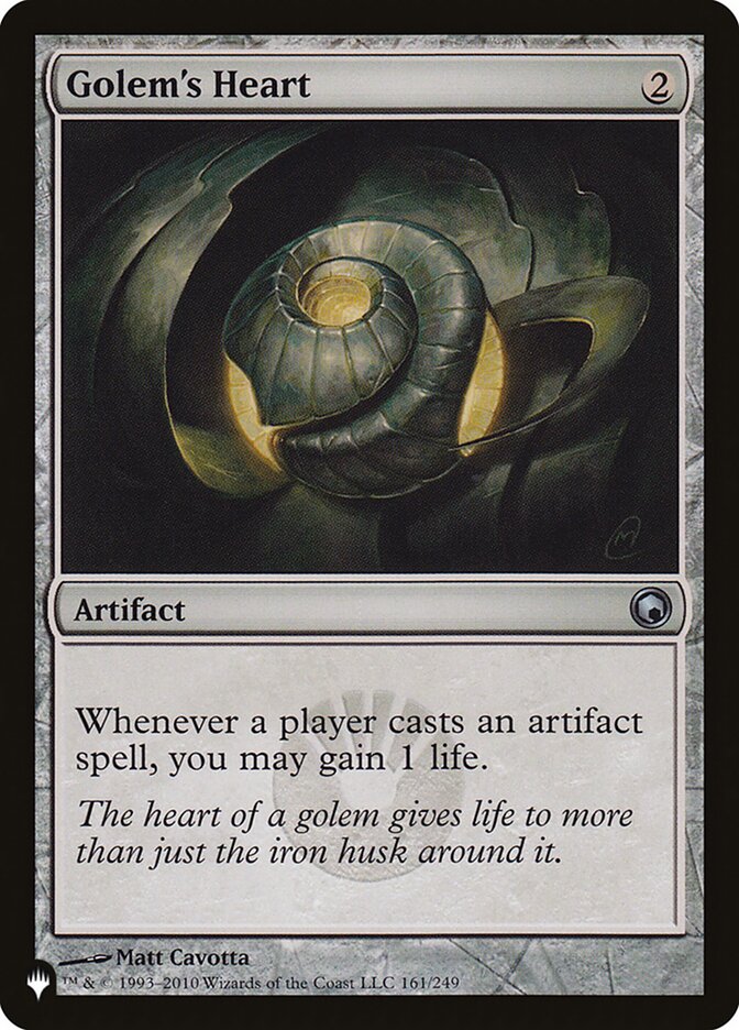 Golem's Heart (SOM-161) - The List (PLST)