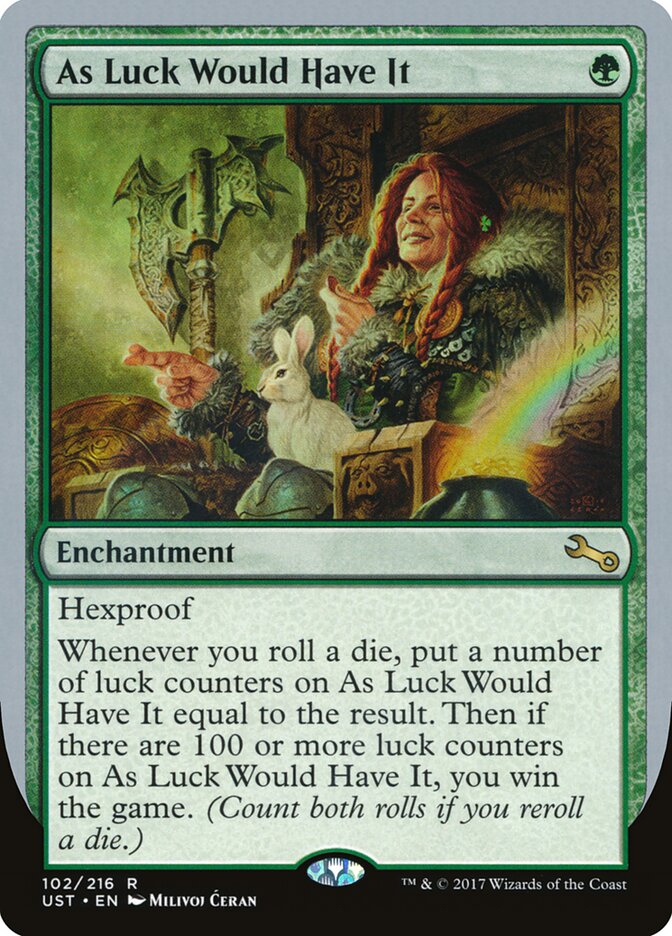 As Luck Would Have It (102) - Unstable (UST)