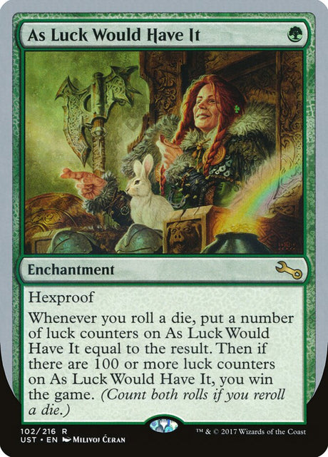 As Luck Would Have It (102) - Unstable (UST)