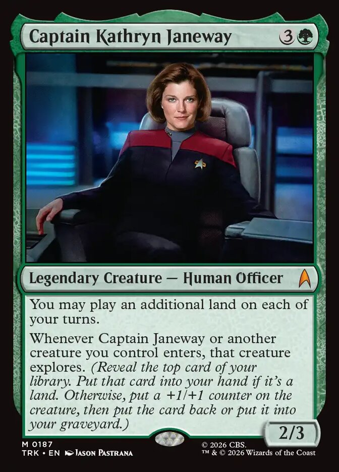 Captain Kathryn Janeway (187) - Star Trek (TRK)