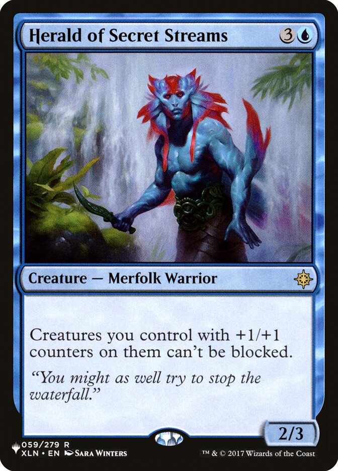 Herald of Secret Streams (XLN-59) - The List (PLST)