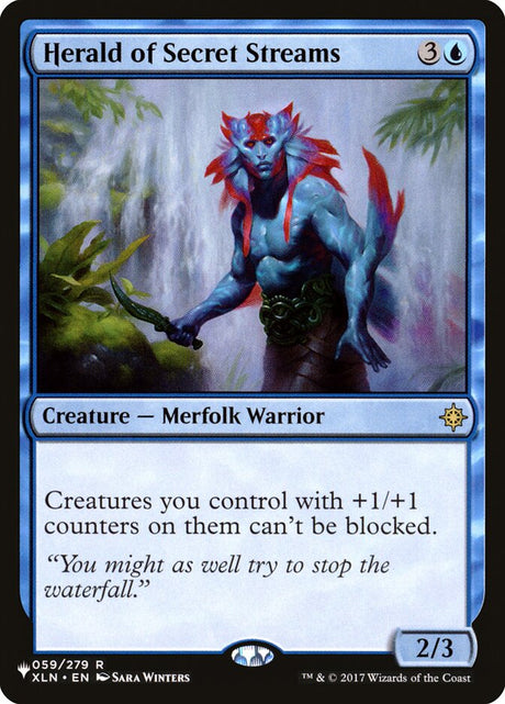 Herald of Secret Streams (XLN-59) - The List (PLST)