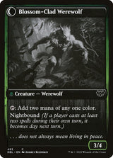 Weaver of Blossoms // Blossom-Clad Werewolf (493) - Innistrad: Double Feature (DBL)