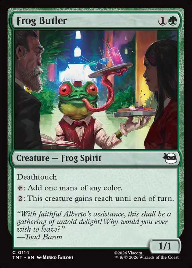 Frog Butler (114) - Teenage Mutant Ninja Turtles (TMT)