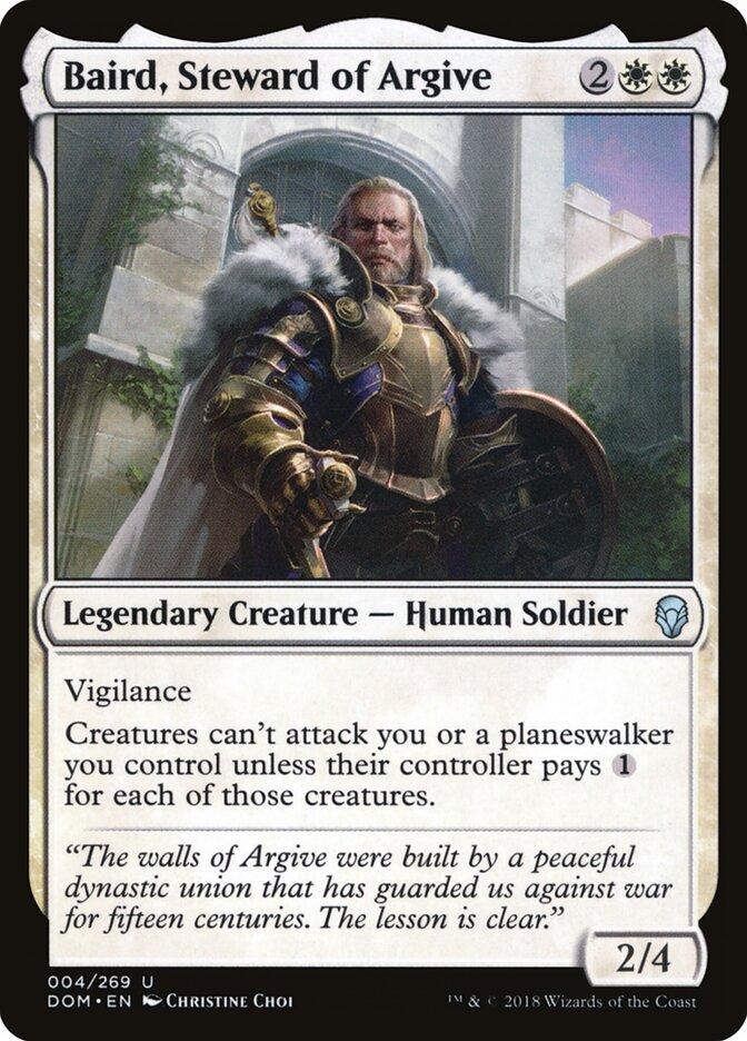 Baird, Steward of Argive (4) - Dominaria (DOM)