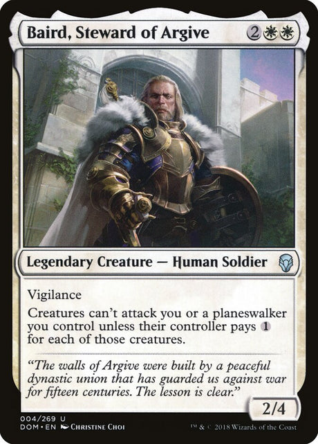 Baird, Steward of Argive (4) - Dominaria (DOM)