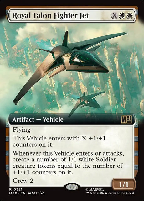 Royal Talon Fighter Jet (321) - Marvel Super Heroes Commander (MSC)