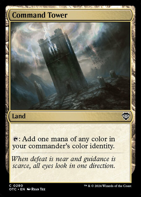 Command Tower (280) - Outlaws of Thunder Junction Commander (OTC)