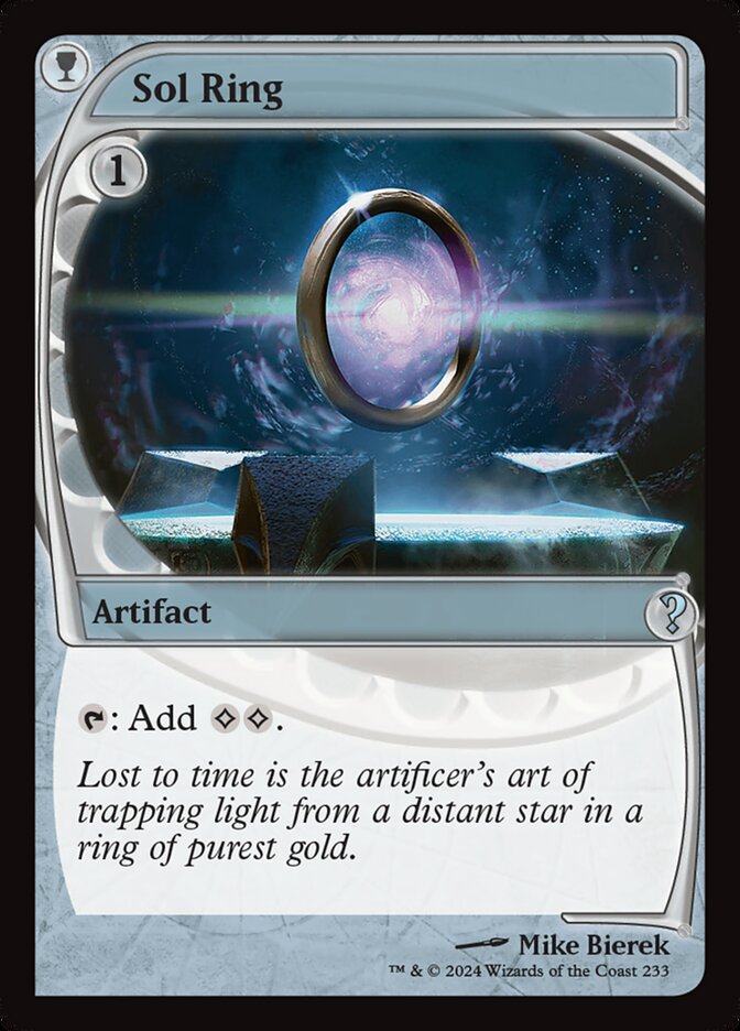 Sol Ring (233) - Mystery Booster 2 (MB2)