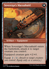 Idol of the Deep King // Sovereign's Macuahuitl (155) - The Lost Caverns of Ixalan (LCI)