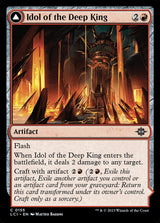 Idol of the Deep King // Sovereign's Macuahuitl (155) - The Lost Caverns of Ixalan (LCI)