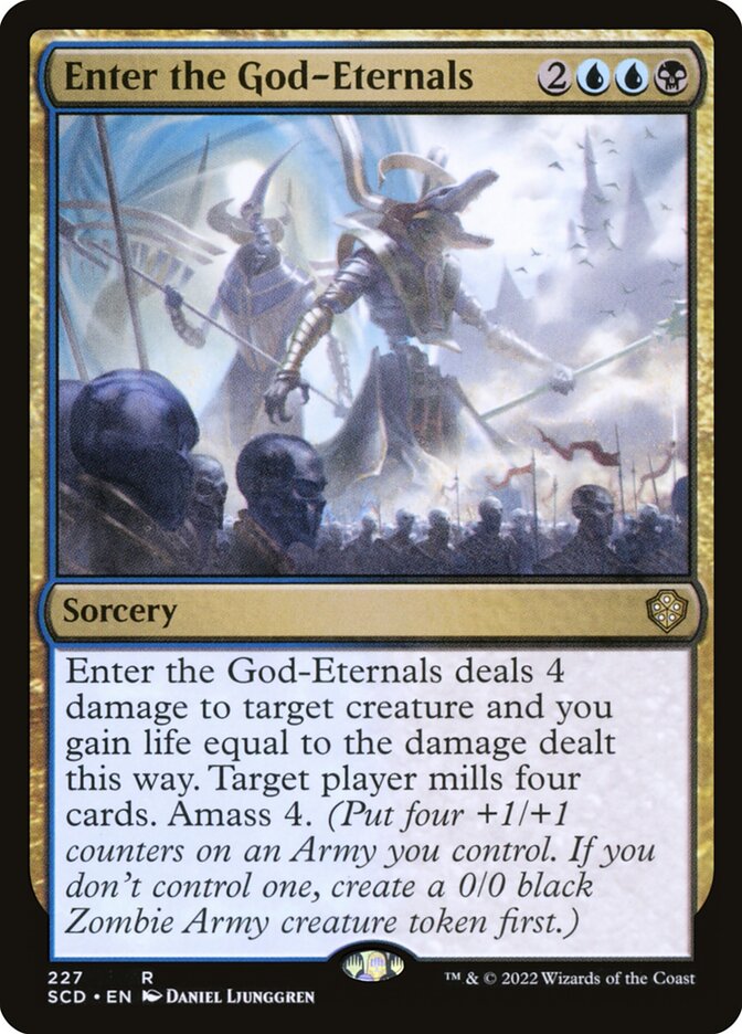 Enter the God-Eternals (227) - Starter Commander Decks (SCD)