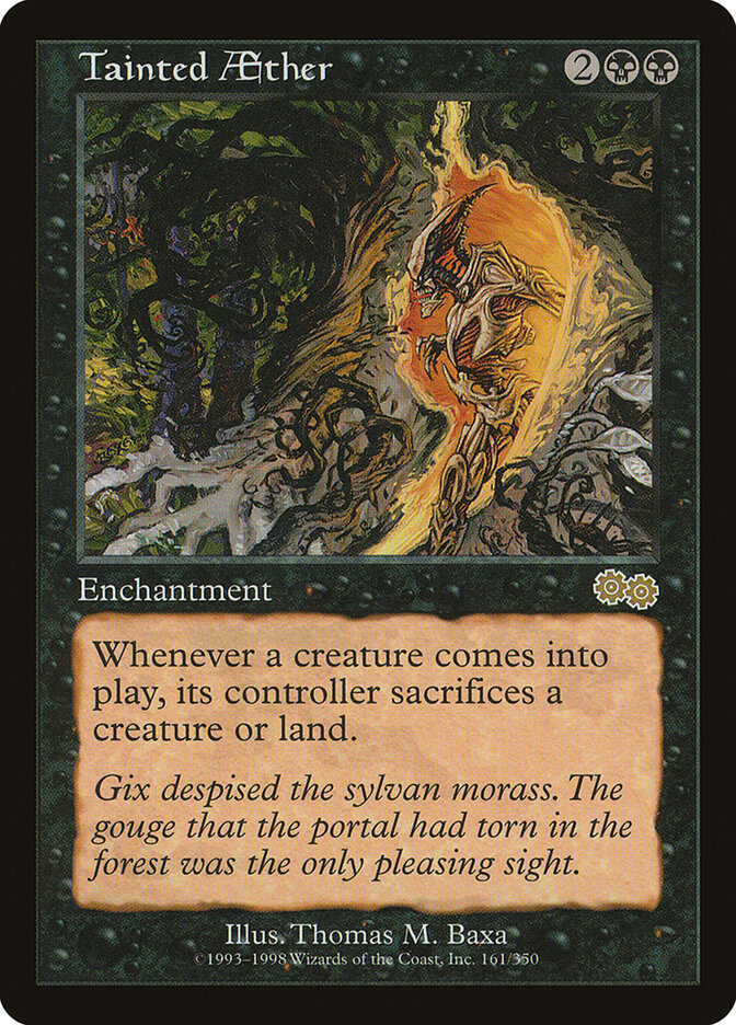 Tainted Aether (161) - Urza's Saga (USG)