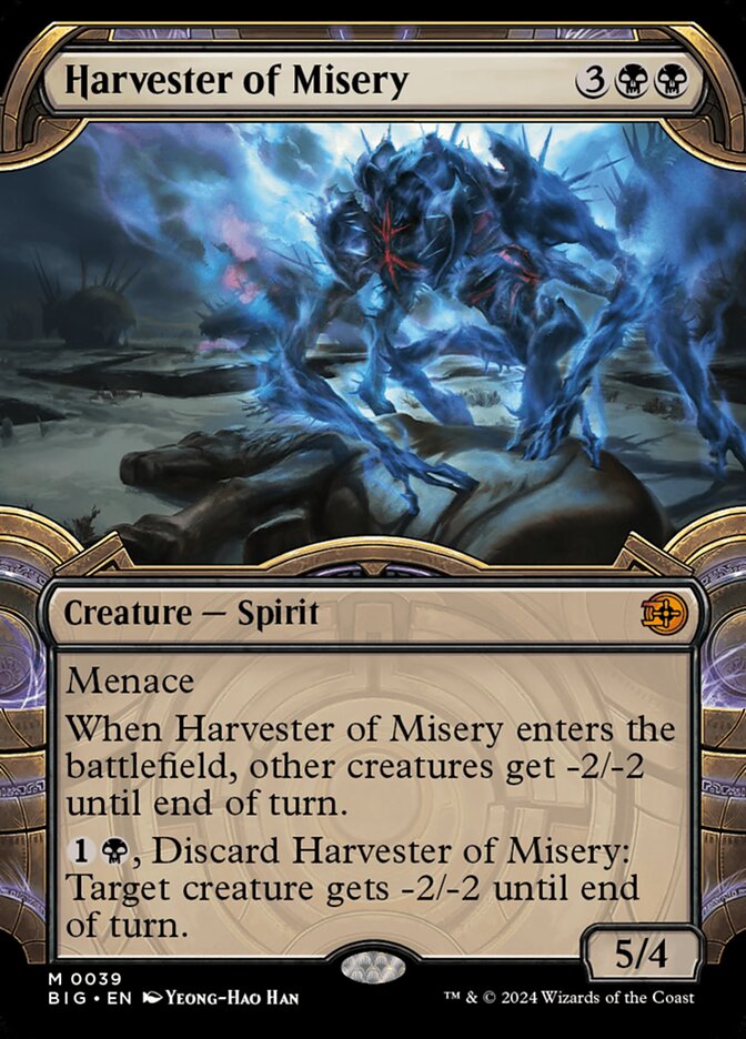 Harvester of Misery - [Foil, Showcase] The Big Score (BIG)