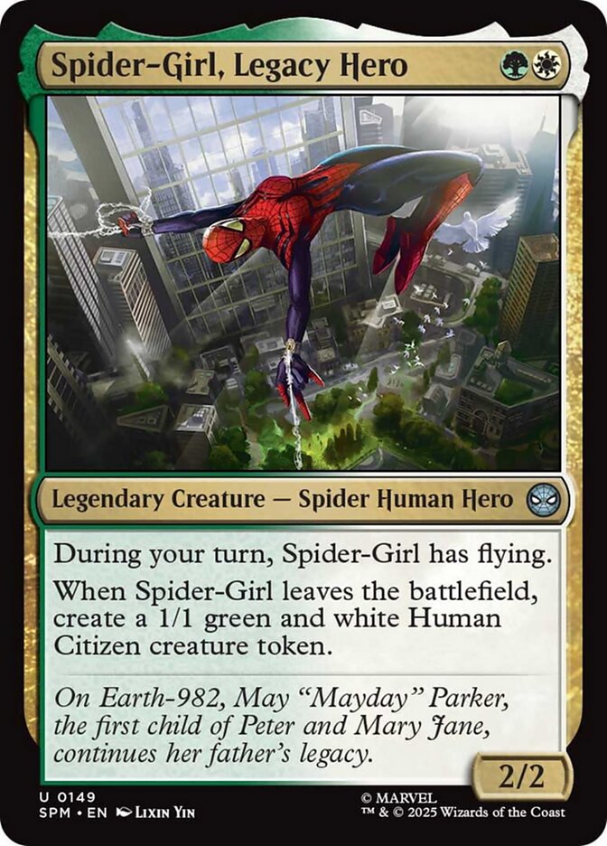 Spider-Girl, Legacy Hero (149) - [Foil] Marvel's Spider-Man (SPM)