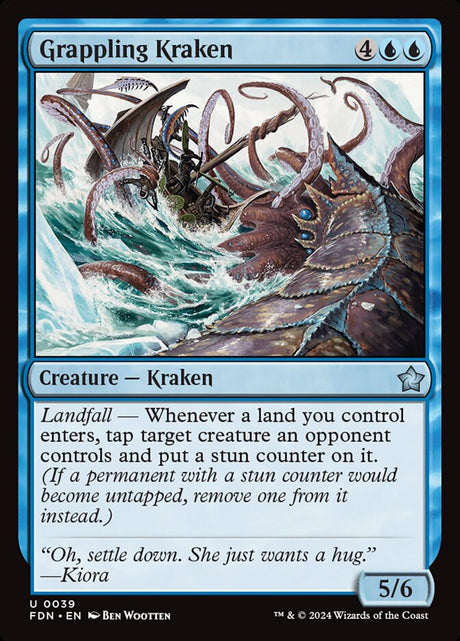 Grappling Kraken (39) - Foundations (FDN)
