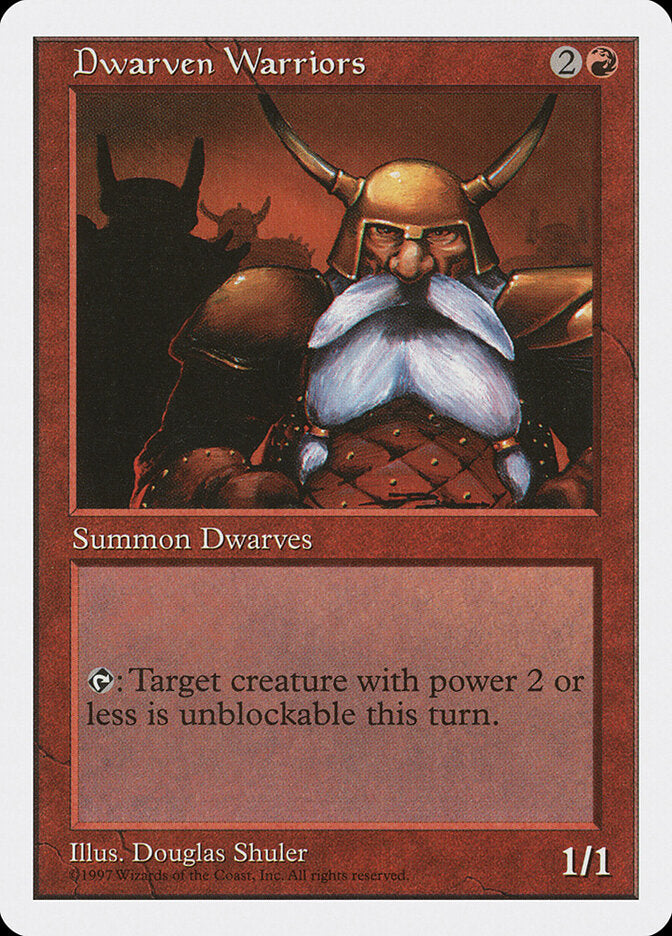 Dwarven Warriors (222) - Fifth Edition (5ED)