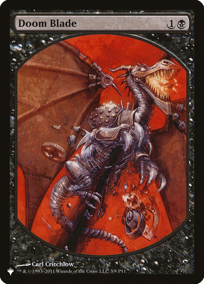 Doom Blade (P11-3) - The List (PLST)