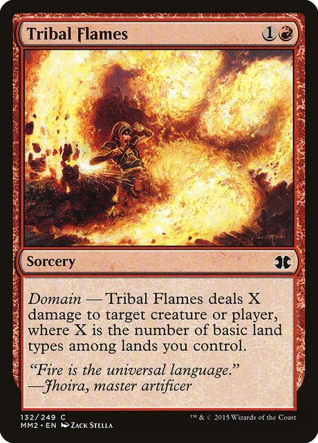 Tribal Flames (132) - Modern Masters 2015 (MM2)